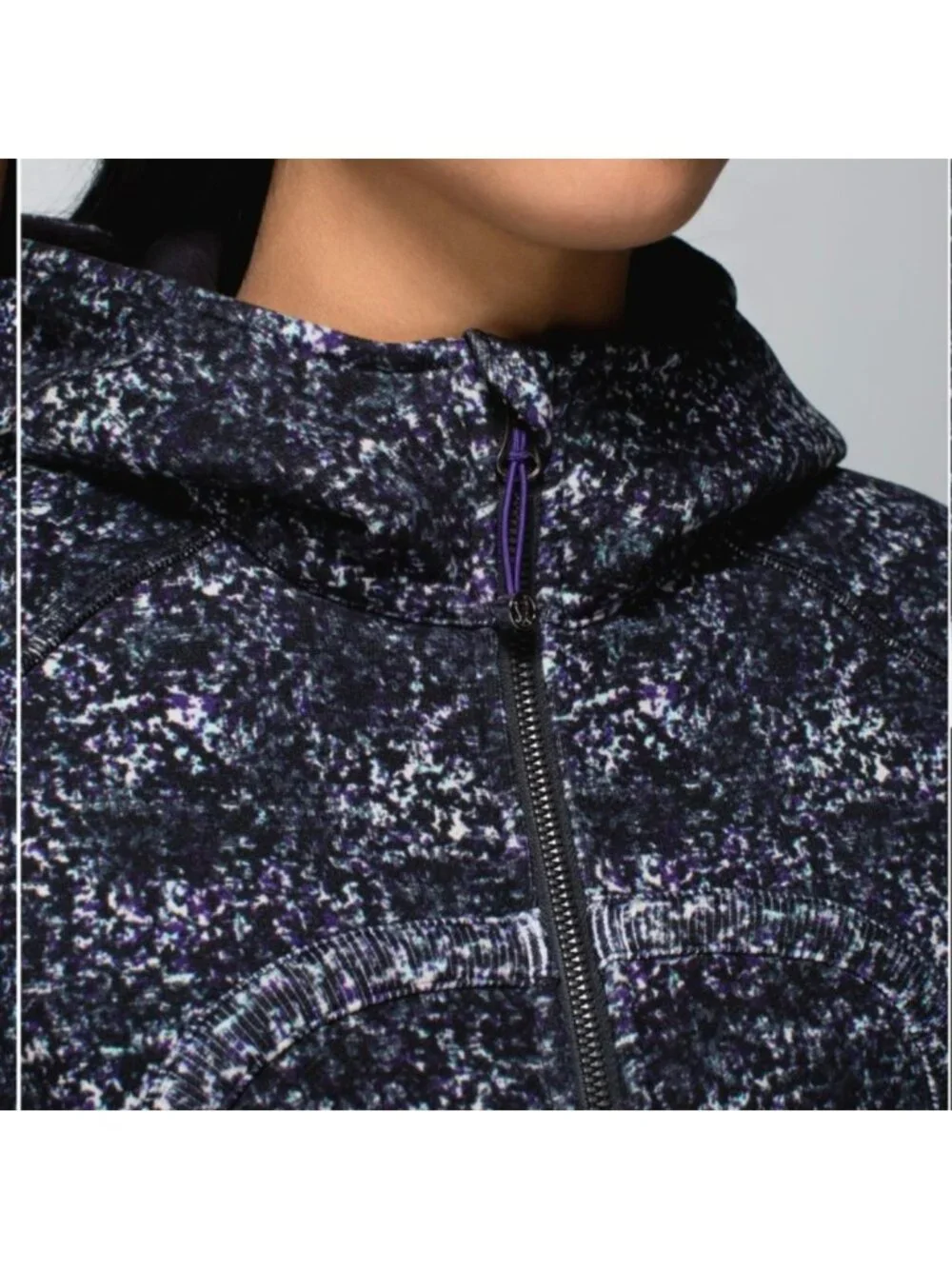 Lululemon Scuba Hoodie II Rocky Road Sand Dune Toothpaste / Storm Grey / Black